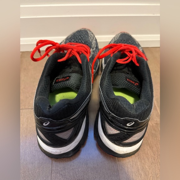 ASICS Gel Kayano 22 Lite Show in Carbon Cherry Tomato Running Shoes- size 10 - Picture 3 of 7